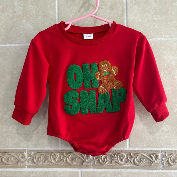 Other - Oh Snap Gingerbread Man Bubble Outfit